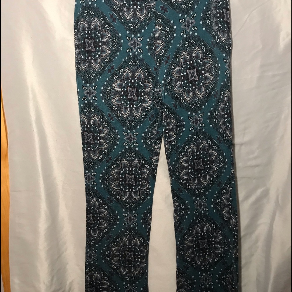 High Waistet Patterned Pants